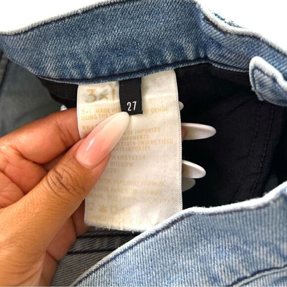 3X1 NYC Straight Jean in Willow - Picture 3 of 7